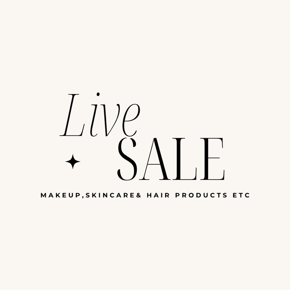 Live Sale Makeup Skincare Hair Products